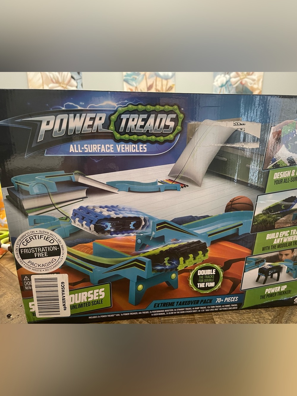 WowWee Power Treads Extreme Takeover Pack, featuring 70+ pieces